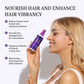 💜 Spray Démêlant Violet – Neutralise les Reflets Jaunes & Sublime les Cheveux Blonds et Gris